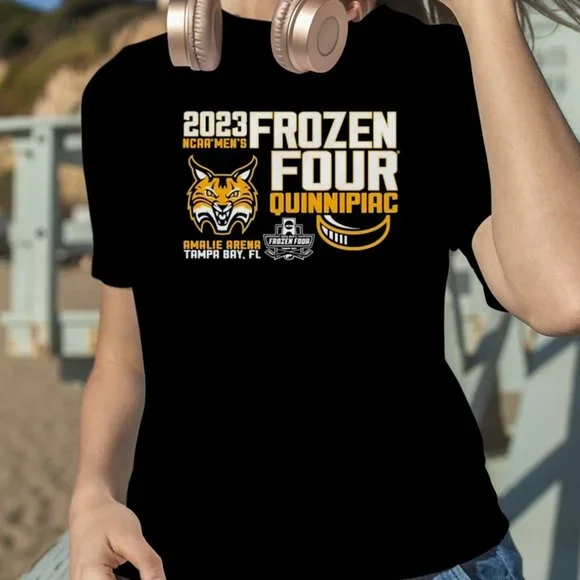 2023 Frozen Four Quinnipiac University Hockey shirt collection tee - Picture 1 of 2